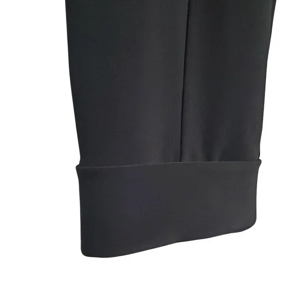 Sympli Women 10 Pants Pull On Straight Stretch Fabric Relaxed Fit Cuffed Pockets - Picture 4 of 11